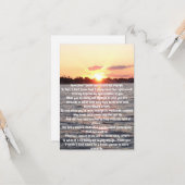 Vielen Dank an einen großen CoWorker Karte (Vorderseite/Rückseite Beispiel)