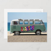 Vielen Dank an Gracias Graffiti auf der Van Postca Postkarte (Vorne/Hinten)