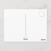 Vielen Dank an Gracias Graffiti auf der Van Postca Postkarte (Rückseite)