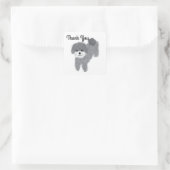 Vielen Dank an Gray Poodle #2 Stickers (Tasche)