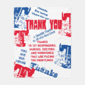 VIELEN DANK AN IHNEN: ÄRZTE, KRANKHEITEN UND ERSTE FLEECEDECKE (Vorderseite)