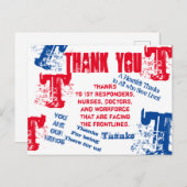 VIELEN DANK AN IHNEN: ÄRZTE, KRANKHEITEN UND ERSTE POSTKARTE (Vorne/Hinten)