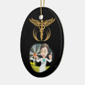 Vielen Dank an Ihren Arzt - SRF Keramikornament (Links)