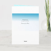 Vielen Dank an Mein Held, Krankenschwester, Doktor Karte (Rückseite)