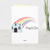 Vielen Dank an meinen Kunstlehrer mit Cartoon Dankeskarte (Rückseite)