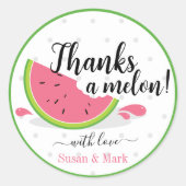 Vielen Dank an Melon Watermelon Danke, Sticker (Vorderseite)