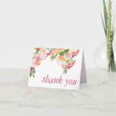 Vielen Dank an Mexikanische Fiesta Blume Schwarze  Dankeskarte (Vorderseite)