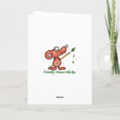 Vielen Dank an Nachbarn, Custom Flower Garden Blor Dankeskarte (Rückseite)