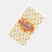 Vielen Dank an Paper Gästetücher Serviette (Ecke)