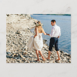 Vielen Dank an Rustic Turquoise Feathers Boho Arro Postkarte