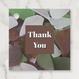 Vielen Dank an Sea Glass Foto Multipurpose Geschenkanhänger