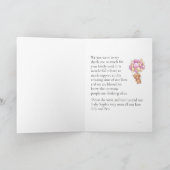 Vielen Dank an Teddy Wonderful Balloons Card Karte (Innenseite)