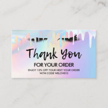 Vielen Dank an Trendy Holographic instagram Discou