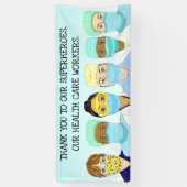 Vielen Dank an unsere Superhelden im Gesundheitswe Banner (Vertikal)