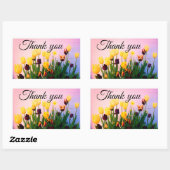 Vielen Dank an verschiedene Tulips #1 Stickers (Blatt)