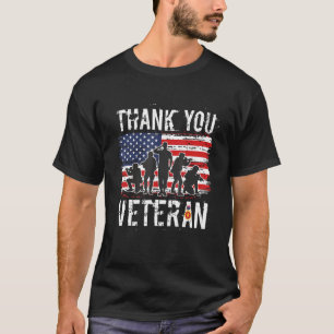 Vielen Dank an Veteran USA Flaggenpriester Männer T-Shirt