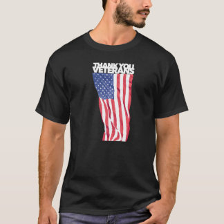 Vielen Dank an Veterans US Military Service USA Pr T-Shirt