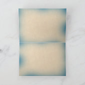 Vielen Dank, antike chinesische Blume Karte (Innenseite)