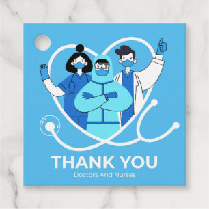 Vielen Dank Ärzte/Krankenpfleger Bewertung Classic Geschenkanhänger