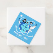 Vielen Dank Ärzte/Krankenpfleger Bewertung Classic Geschenkanhänger (Beispiel)