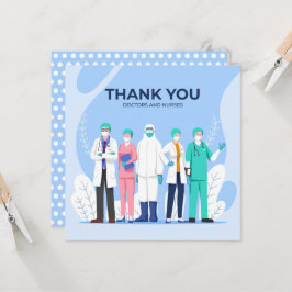 Vielen Dank, Ärzte und Krankenschwestern