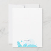 Vielen Dank Ärzte und Krankenversicherungskarte Dankeskarte (Rückseite)