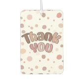 Vielen Dank Autolufterfrischer (Vorderseite)