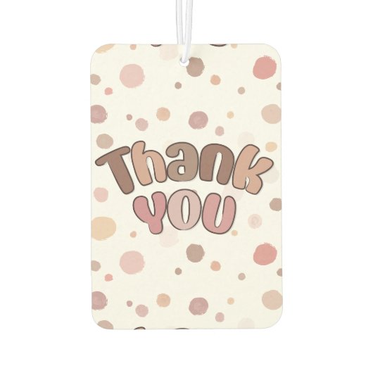 Vielen Dank Autolufterfrischer (Rückseite)