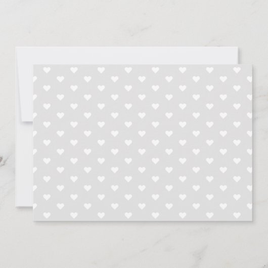 Vielen Dank, Baby Birth Foto Collage Dankeskarte (Rückseite)