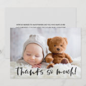 Vielen Dank | Baby Foto Vielen Dank (Vorne/Hinten)