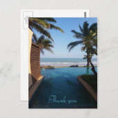 Vielen Dank, Beach Postkarte (Vorne/Hinten)