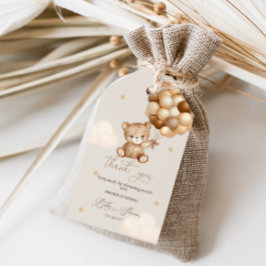 Vielen Dank Beary Much Baby Dusche Geschenkanhänger