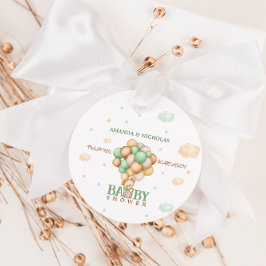 Vielen Dank Beary Much Bear Balloons Baby Dusche Geschenkanhänger