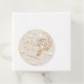 Vielen Dank Beary Much Beige Bear Baby Dusche Geschenkanhänger (Beispiel)