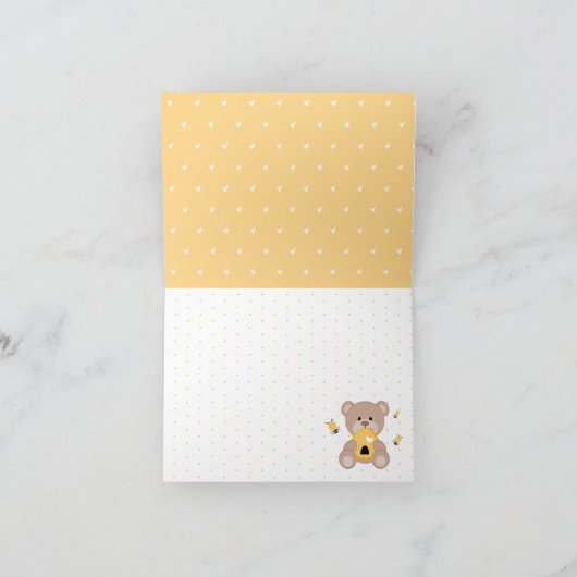 Vielen Dank Beary Much Cards Dankeskarte (Innenseite)