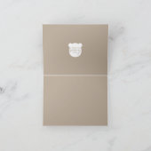 Vielen Dank Beary Much Dankeskarte (Innenseite)