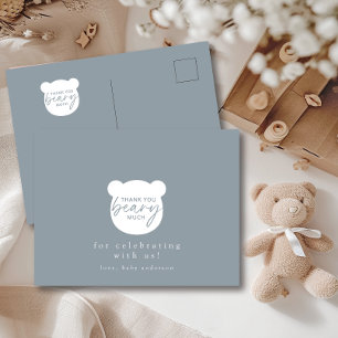 Vielen Dank Beary Much Postkarte