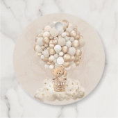 Vielen Dank Beary Much Teddy Bear Baby Dusche Geschenkanhänger (Rückseite)