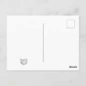 Vielen Dank beary Postkarte (Rückseite)