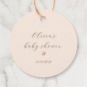 Vielen Dank beary vielen Hot Teddy Bären Geschenkanhänger (Rückseite)