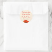 Vielen Dank Beige Hochzeit im Herbst Stickers Sonn (Tasche)