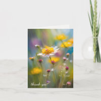 Vielen Dank Beileid Wildblumen aus der Familie