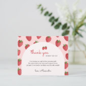 Vielen Dank, Berry Much Baby Dusche Vielen Dank an (Stehend Vorderseite)