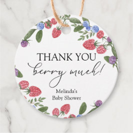 Vielen Dank, Berry Much Dusche Geschenkanhänger