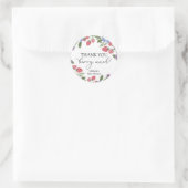 Vielen Dank, Berry Much Dusche Runder Aufkleber (Tasche)