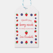 Vielen Dank, Berry Much Geburtstag Vielen Dank Geschenkanhänger (Rückseite)