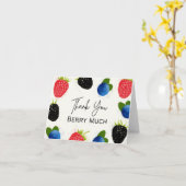 Vielen Dank Berry Much - Pub Card Karte (Gelbe Blume)