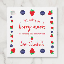 Vielen Dank, Berry, vielen Dank Geschenkanhänger