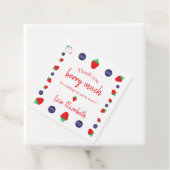 Vielen Dank, Berry, vielen Dank Geschenkanhänger (Beispiel)