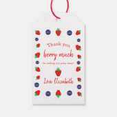 Vielen Dank, Berry, vielen Dank Geschenkanhänger (Rückseite)